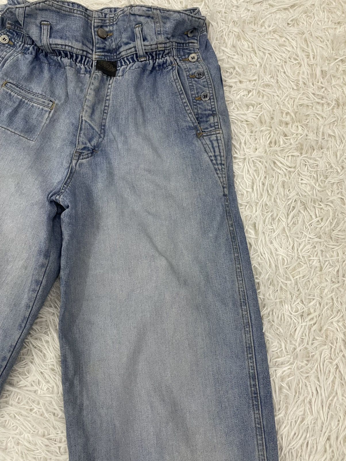Marithe + Francois Girbaud High Waist Side Buttons Marithe Francois Girbaud Jeans Pant Size US 29 - 6 Thumbnail