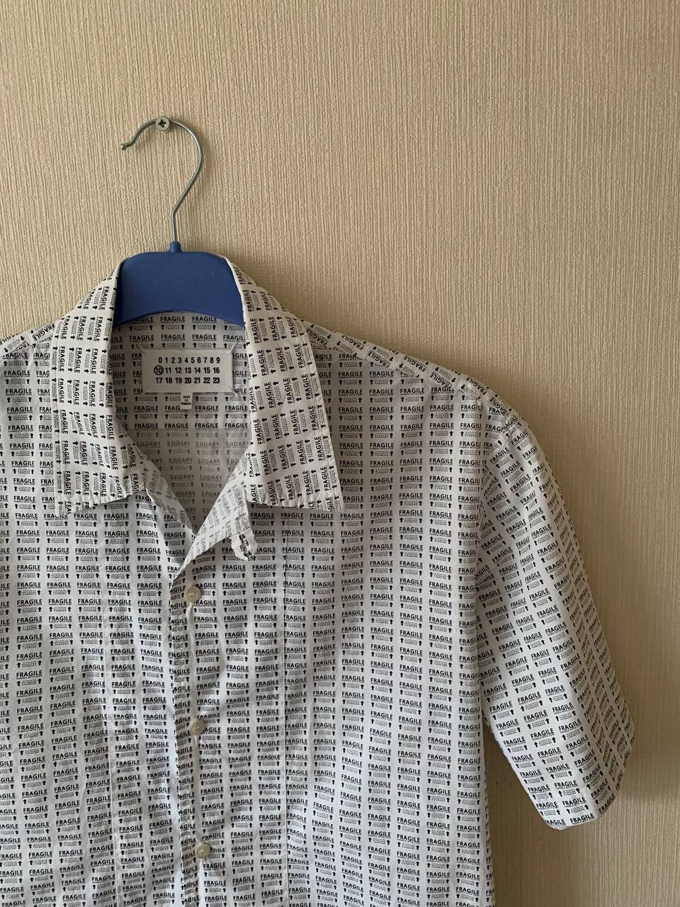 Maison Margiela Maison Margiela 10 Fragile Print Shirt | Grailed