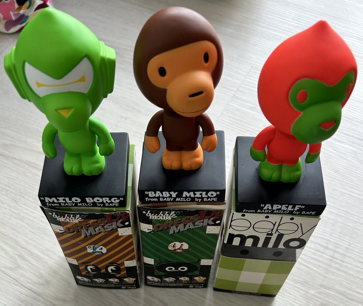 image of Bape Og A Bathing Ape Baby Milo Bobble Heads, Men's