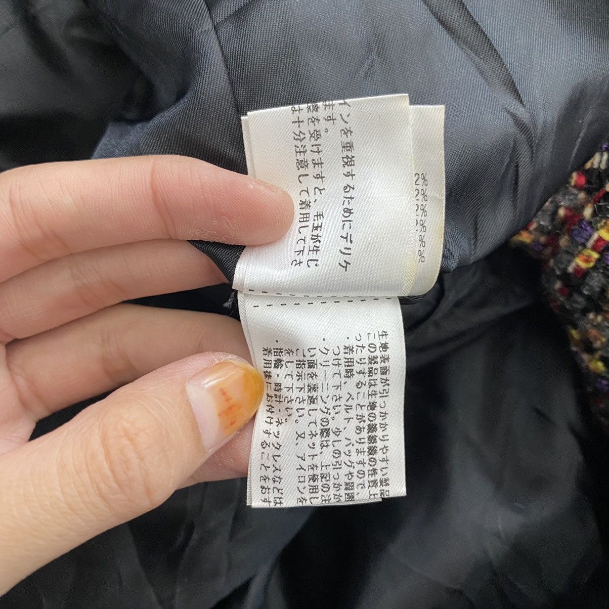 DKNY × Donna Karan × Vintage Vintage DONNA KARAN New York DKNY Check Tartan Design Tweed Size S / US 4 / IT 40 - 8 Thumbnail