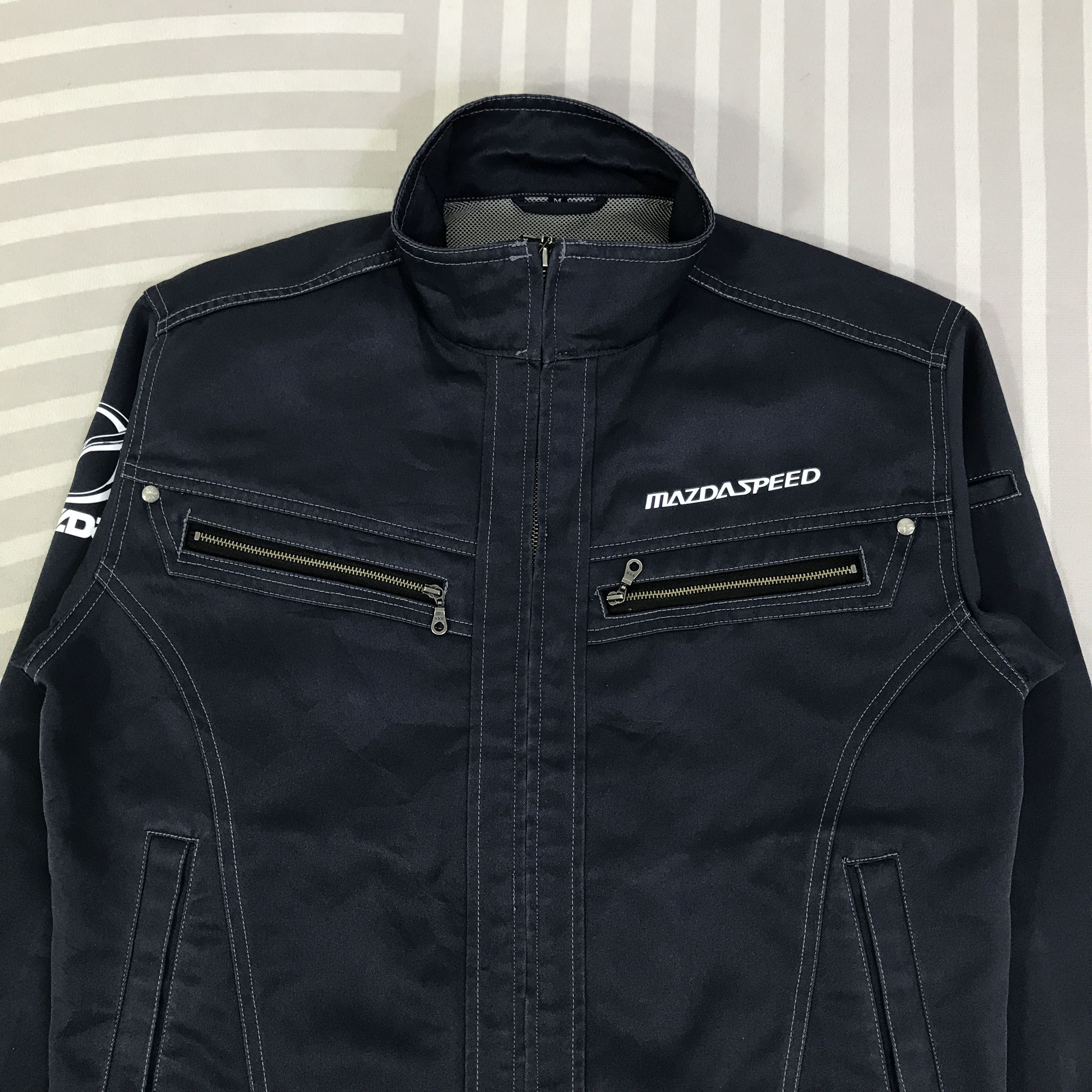 Japanese Brand Vintage MazdaSpeed Worker Japan Uniform custom Jacket K126B7 Size US M / EU 48-50 / 2 - 4 Thumbnail