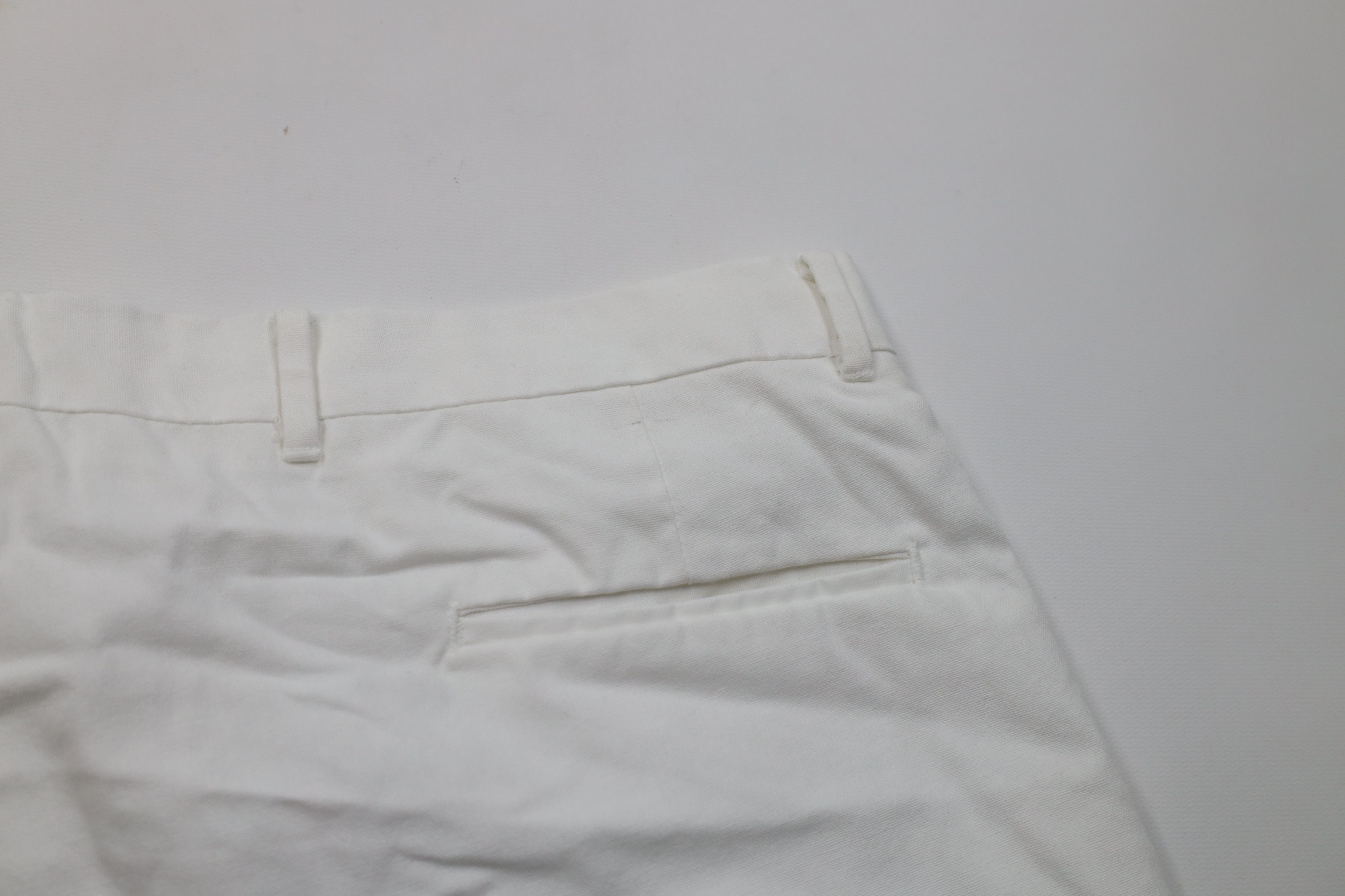 Vintage Vintage 90s Streetwear Knee Knit Chino Golf Shorts White USA Size US 42 / EU 58 - 13 Thumbnail