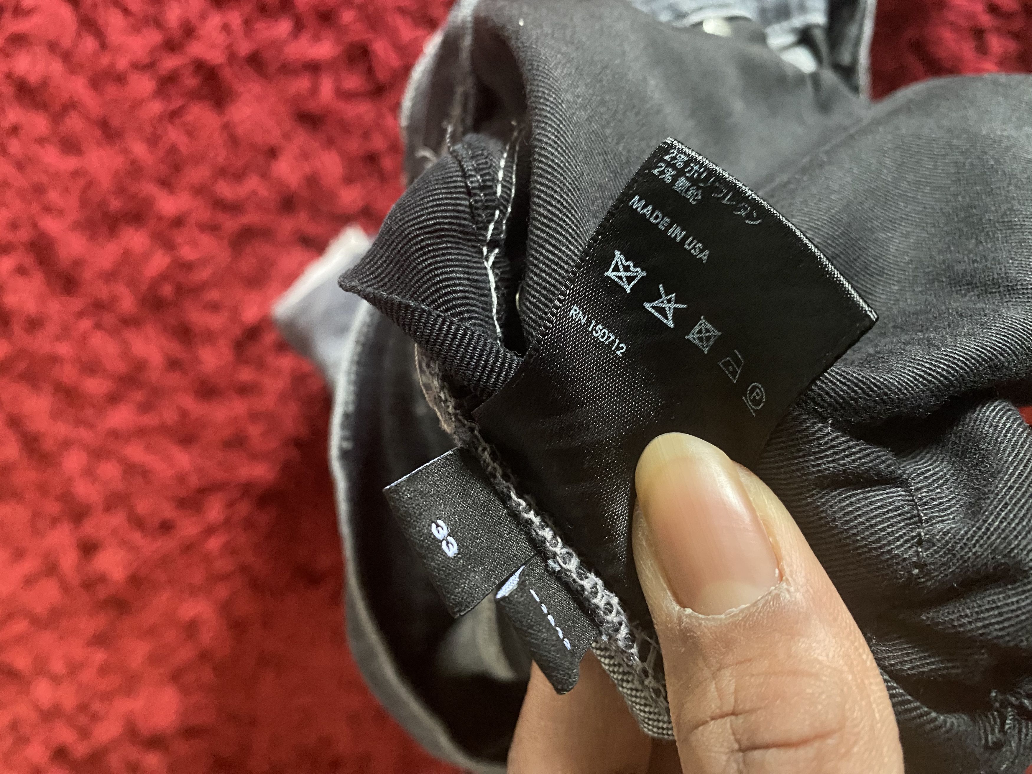 Amiri Amiri Black Bandanna Thrashers jeans Size US 33 - 4 Thumbnail