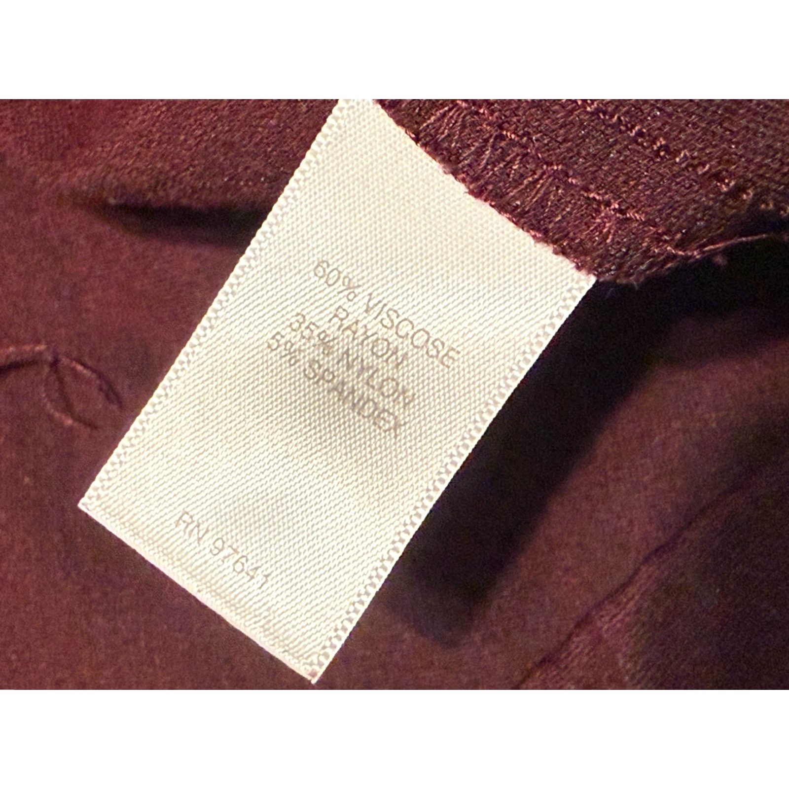 J. Jill J. Jill Pants Women's Medium Red Pull On Ponte Slim Leg High Rise Casual Color Ponte Slim Leg High Rise Womens Size 32" / US 10 / IT 46 - 5 Thumbnail