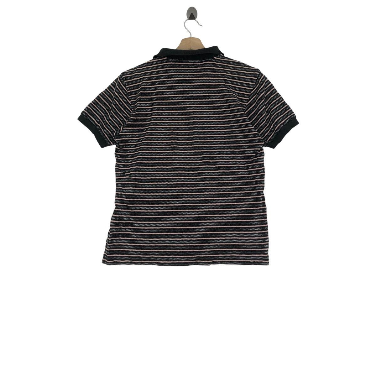 Vintage Vintage 90s BITCH SKATEBOARD STRIPE Usa Skate Polo Shirt Size US M / EU 48-50 / 2 - 3 Thumbnail