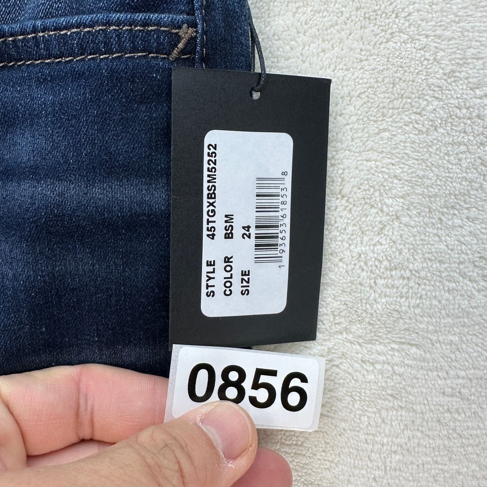 Joe's JOES WOMEN'S 24 FLAWLESS SKINNY JEANS DARK WASH PREMIUM DENI Size 24" / US 00 / IT 34 - 5 Thumbnail