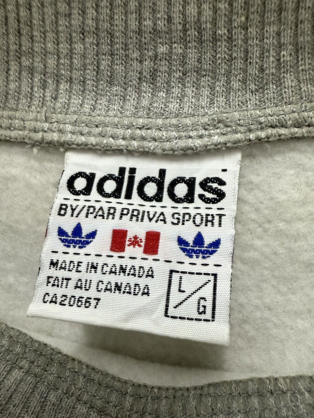 Adidas 🔥 Vtg 90's Adidas Three Stripes Roundneck Sweatshirt - L Size US L / EU 52-54 / 3 - 7 Thumbnail