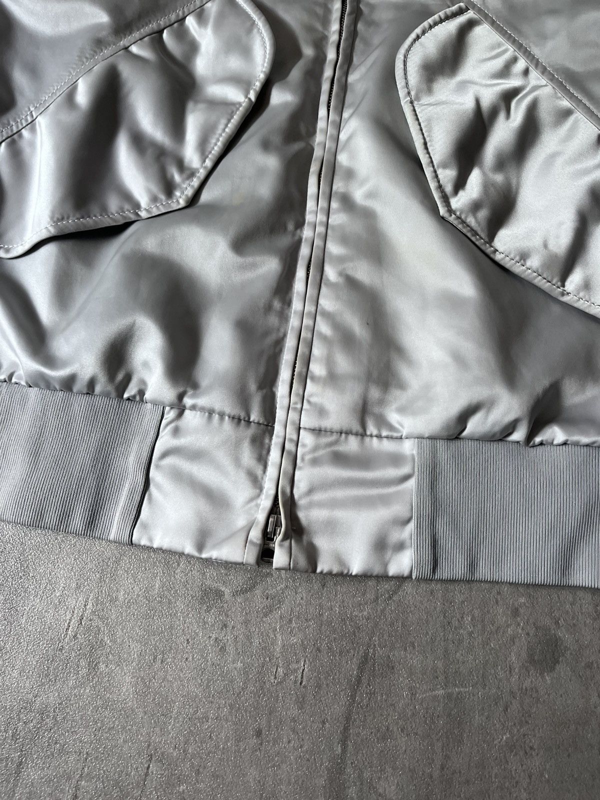 Acne Studios Acne Studios S/S 2017 Mito silver nylon jacket Size US M / EU 48-50 / 2 - 2 Thumbnail