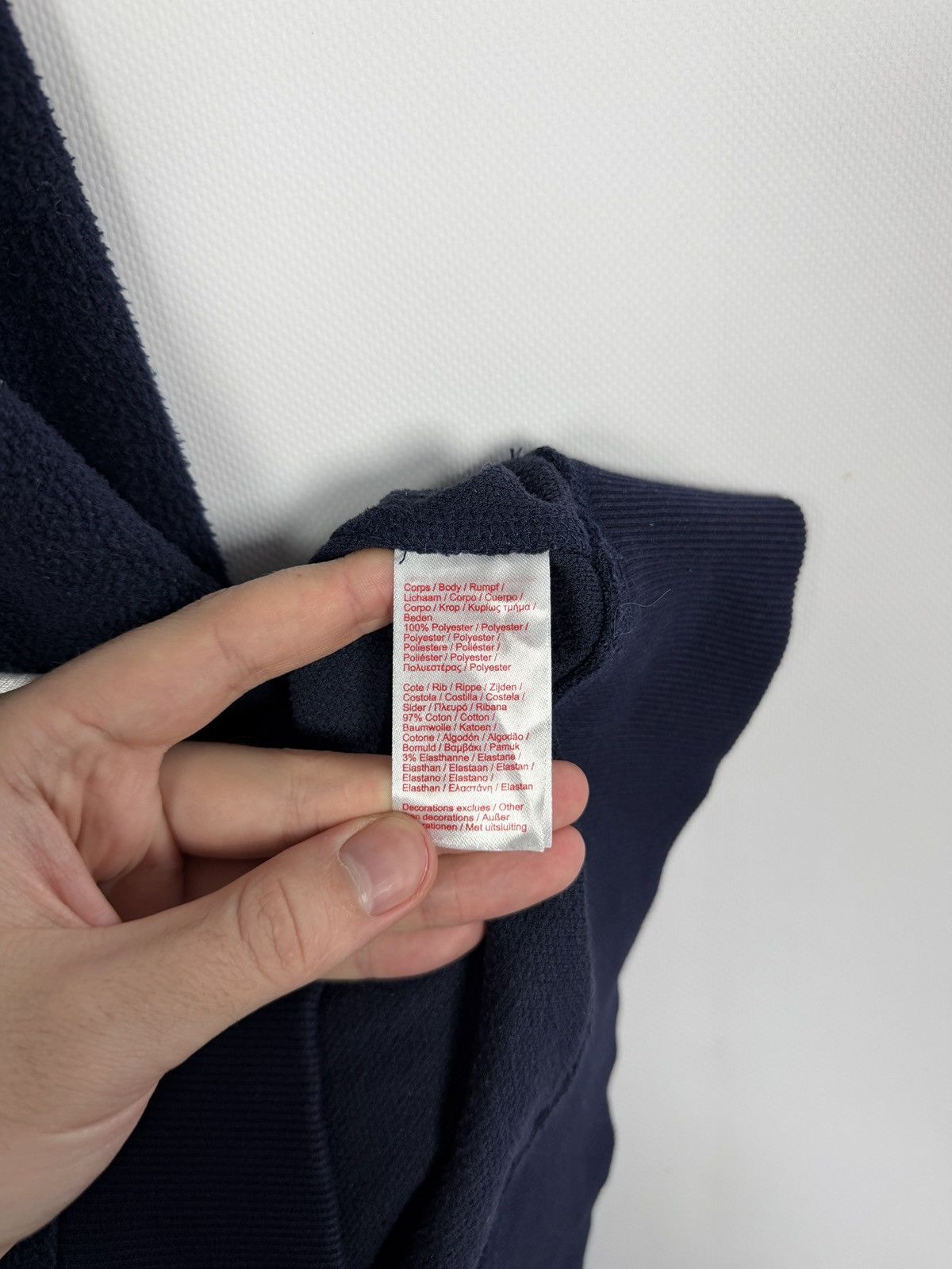 Lacoste Lacoste Live! Fleece Pullover Big Embroidered Logo Size XXL Size US XXL / EU 58 / 5 - 9 Thumbnail
