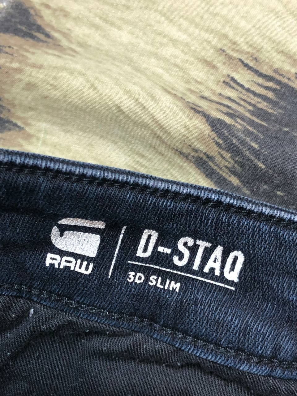 G-Star jeans logo Y2K G-Star Raw D-STAQ 3D Slim vintage Denim pants Size US 30 / EU 46 - 2 Thumbnail
