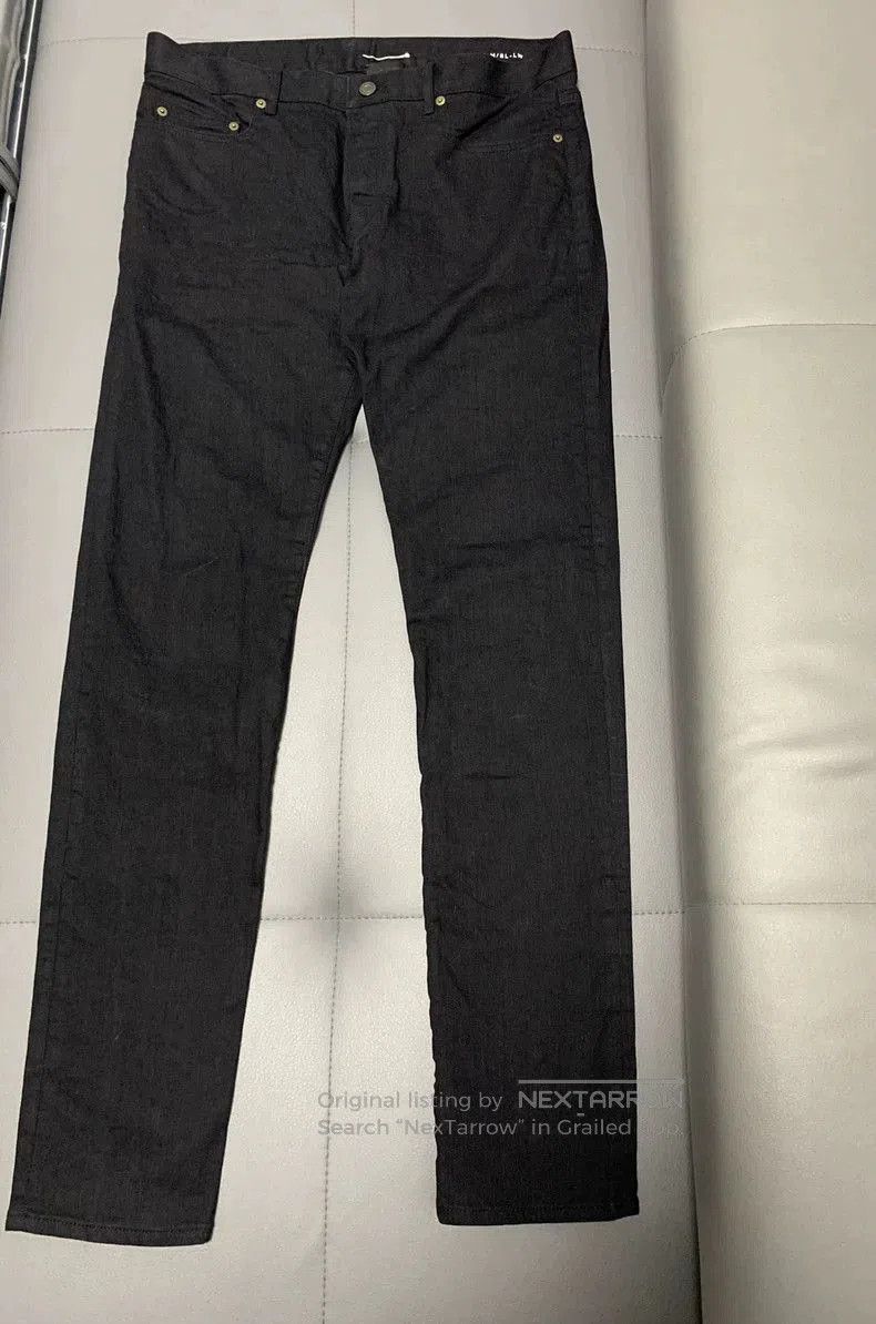 Saint Laurent Paris Saint Laurent Paris Black Basic Jeans. Size US 34 / EU 50 - 1 Thumbnail