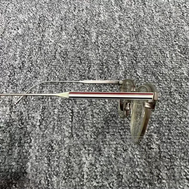 Thom Browne Thom Browne Three-color striped thin frame glasses Size ONE SIZE - 4 Thumbnail