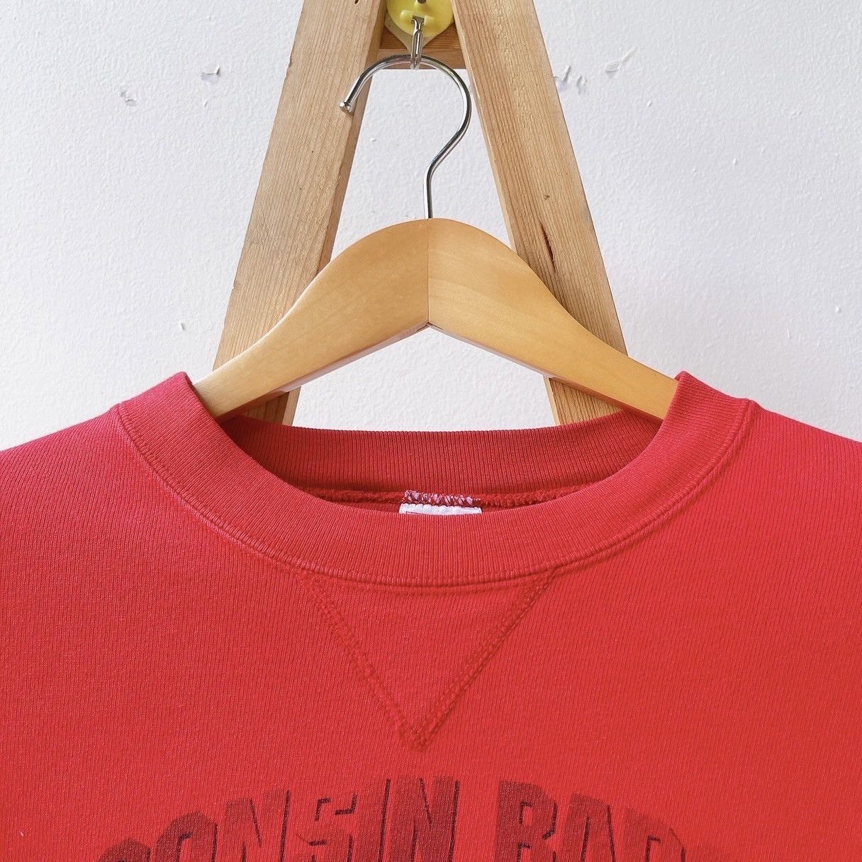 Delta × Vintage 90s Wisconsin Badgers UW sweatshirt/ L Size US L / EU 52-54 / 3 - 2 Thumbnail