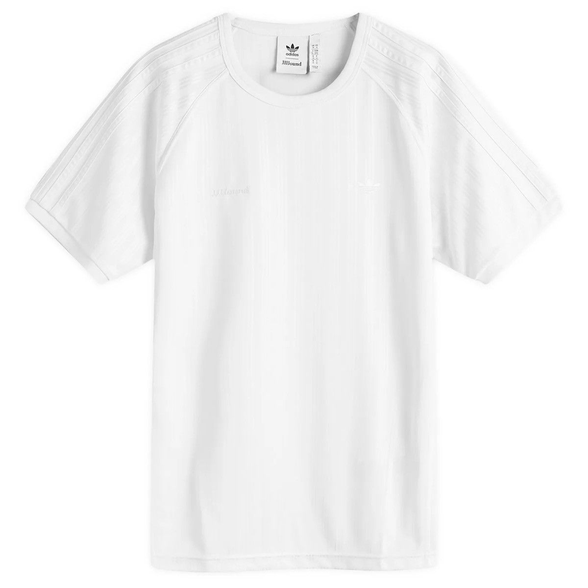 Adidas × JJJJound NEW S Jjjjound Adidas Football Jersey White T Shirt Size US S / EU 44-46 / 1 - 1 Thumbnail