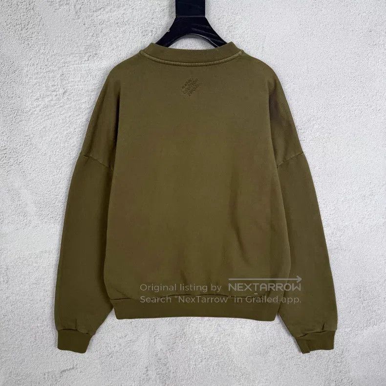 Louis Vuitton Louis Vuitton Green Studded Fei Dong Co-Branded Sweatshirt Size US S / EU 44-46 / 1 - 2 Thumbnail