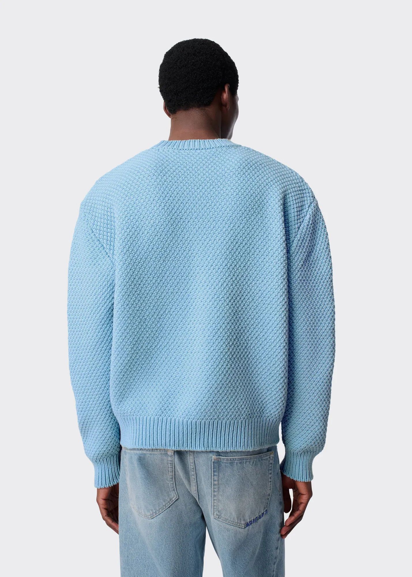 Axel Arigato 🔵 AXEL ARIGATO Block cotton blend Crew neck sweater Size US XL / EU 56 / 4 - 13 Thumbnail