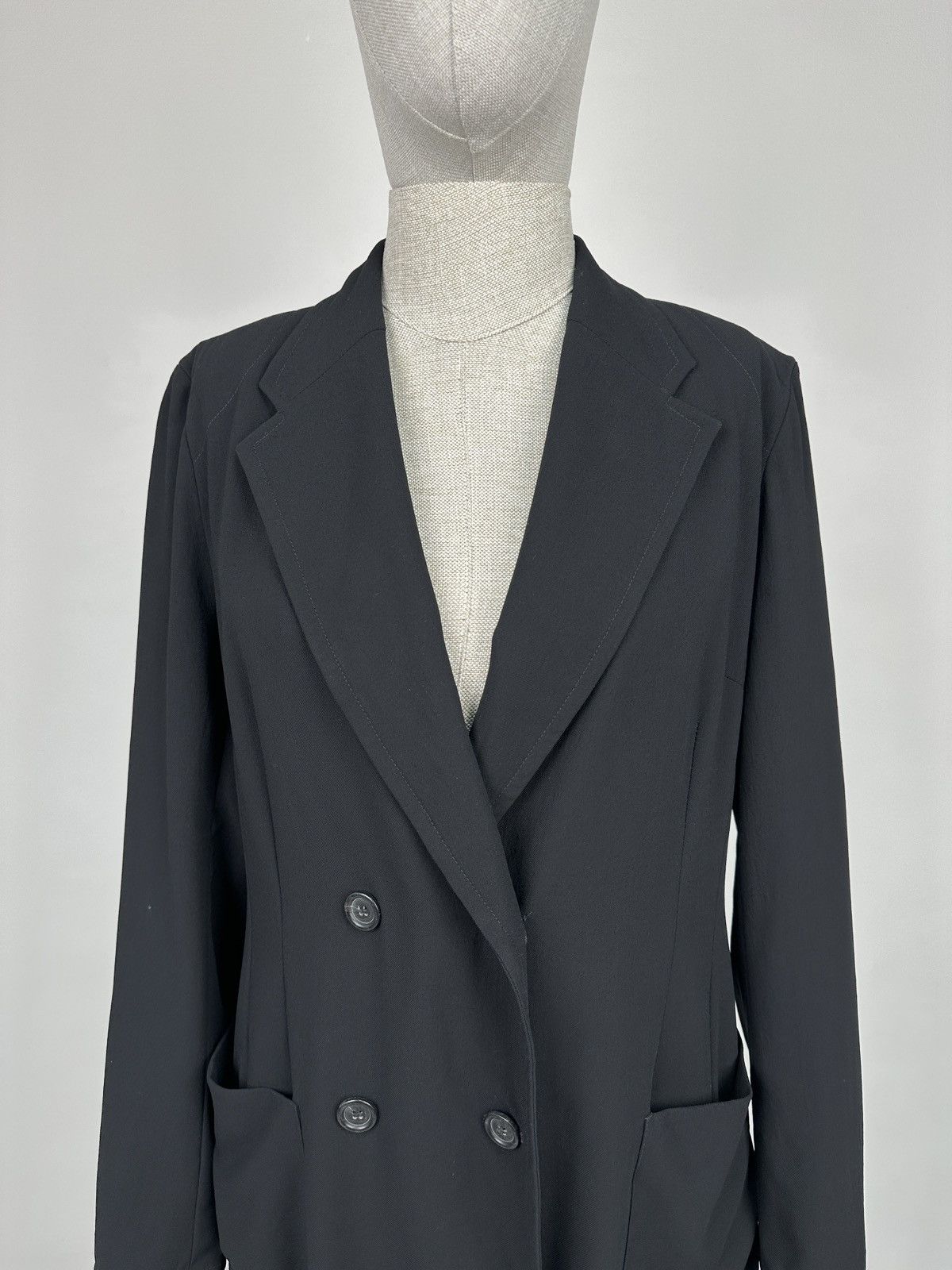 Dries Van Noten DRIES VAN NOTEN Vintage Double-Breasted Women’s Coat Jacket Size M / US 6-8 / IT 42-44 - 6 Thumbnail