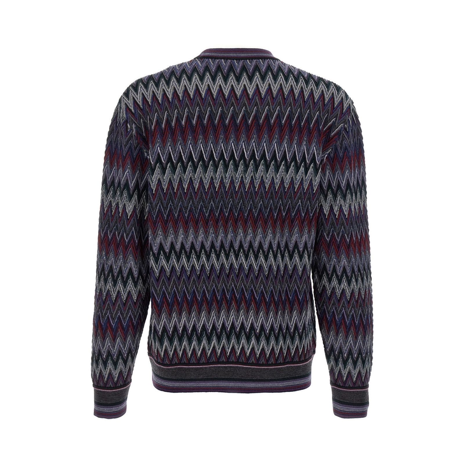 Missoni MISSONI Multicolor Wool Sweater New & Authentic (Men's size: Size US XXL / EU 58 / 5 - 2 Thumbnail