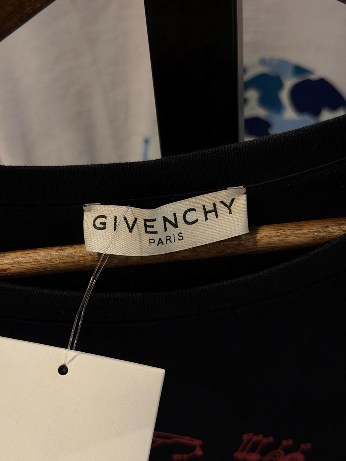 Givenchy Mens T-Shirt Givenchy Paris Black $550 Retail , Size XXL Size US XXL / EU 58 / 5 - 10 Thumbnail