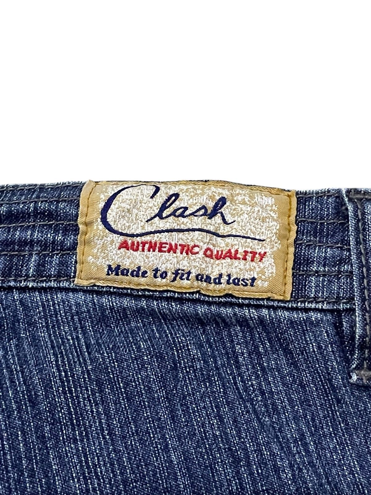 Other Clash Jeans Archive Bondage Junya Style Flare Denim Size US 33 - 16 Thumbnail