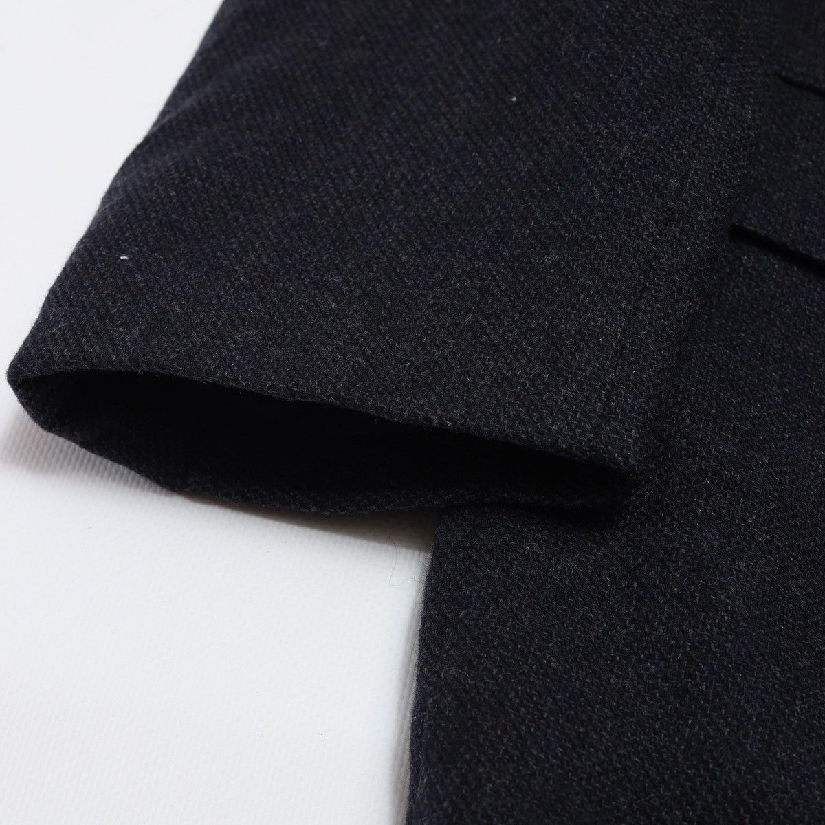 Caruso Raffaele Caruso Navy Blazer Jacket Wool Cashmere Size 46R - 5 Thumbnail