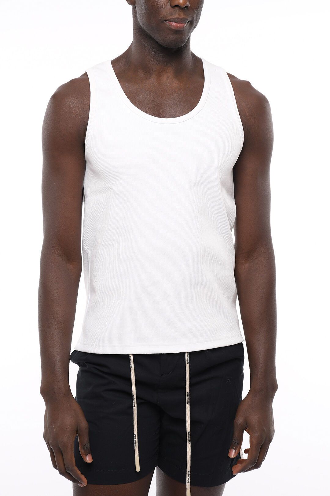 image of Bottega Veneta Og1Mm1223 Tank Top In White, Men's (Size XL)