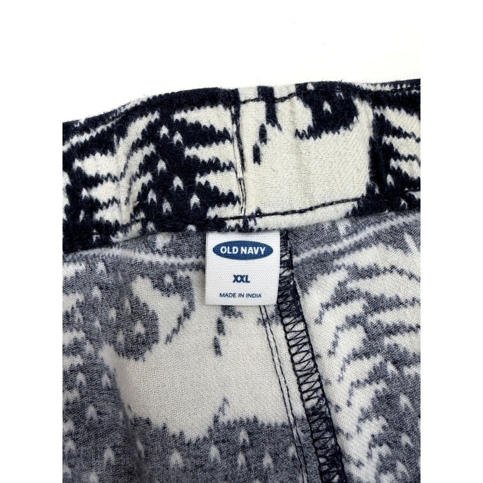 Old Navy Old Navy Pajama Pants XXL Navy Blue Christmas Holiday Pants Women Regular Size 2XL Sleepwear Flannel Cotton Nightwear Christmas Size 40" / US 18 - 3 Thumbnail