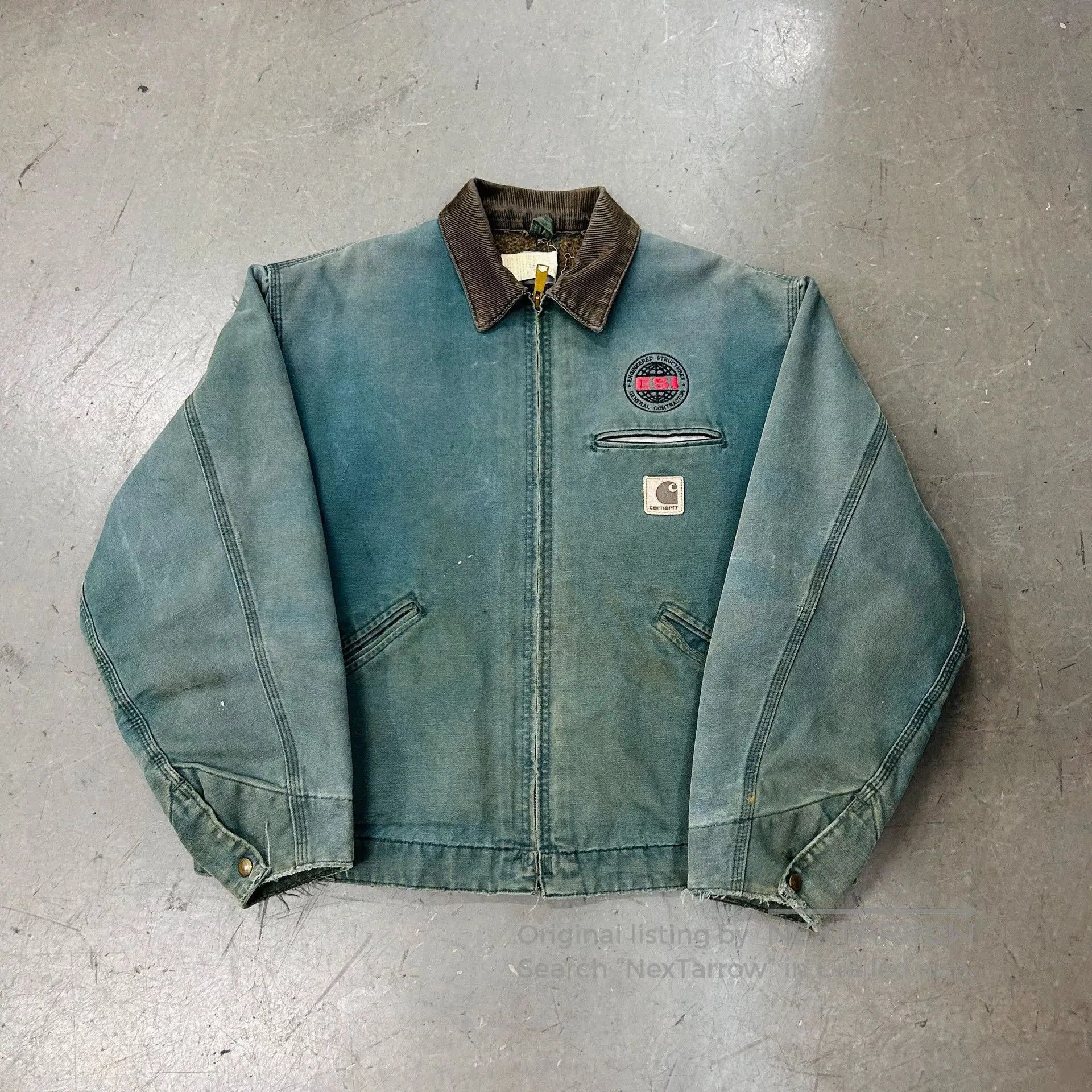 Carhartt × Vintage Vintage 90s Carhartt Hunter Green J97 HTG