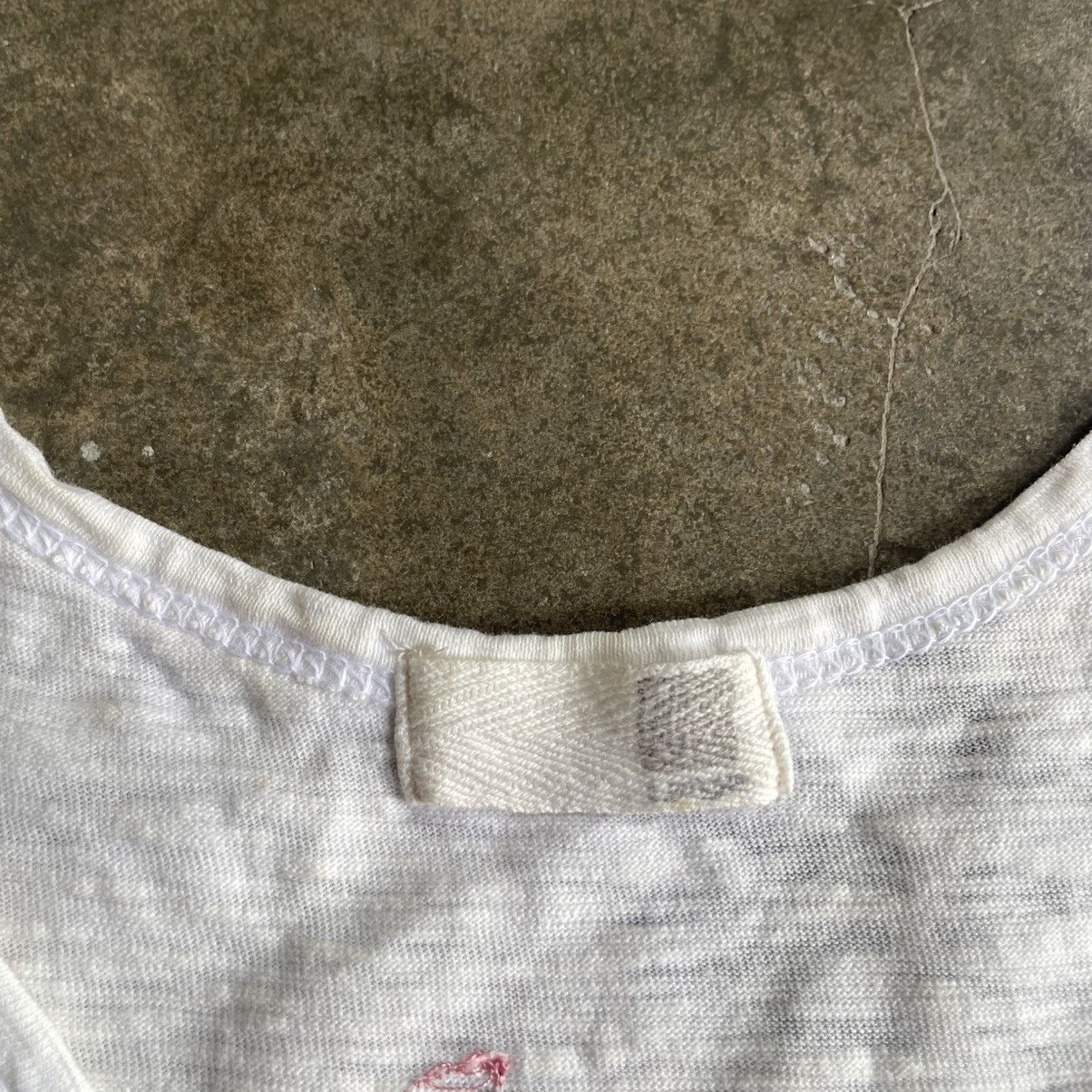 Japanese Brand × Vintage Karikuri Sukajan Vintage Tank Top 🍒 Size US L / EU 52-54 / 3 - 4 Thumbnail