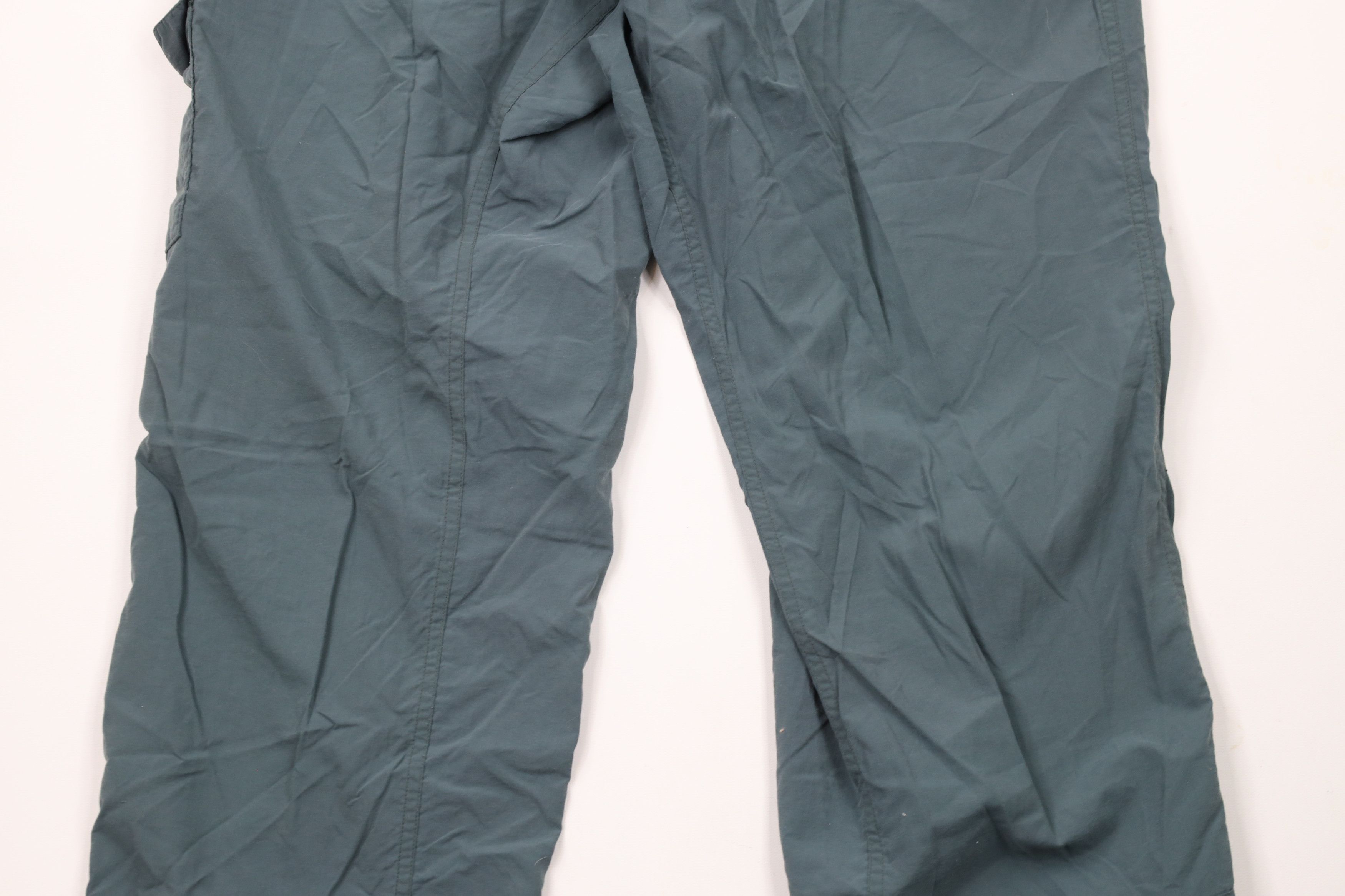 ExOfficio × Vintage Vintage 90s ExOfficio Lightweight Hiking Trail Pants Green Size US 34 / EU 50 - 11 Thumbnail