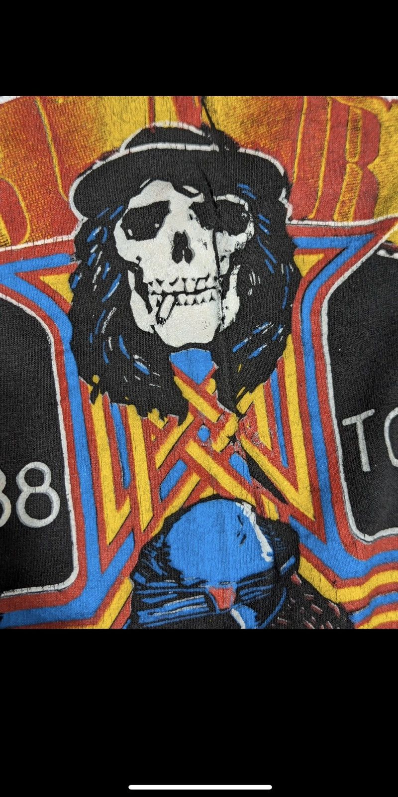 Vintage Vintage 1988 Guns N Roses Tour Tee L Single Stitch Size US L / EU 52-54 / 3 - 14 Thumbnail