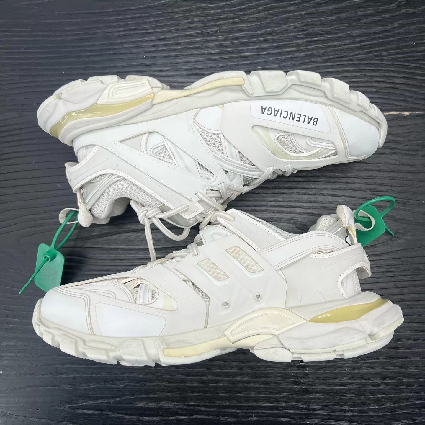 Balenciaga Balenciaga Track White 41 Original Box Like New Size US 8 / EU 41 - 3 Thumbnail