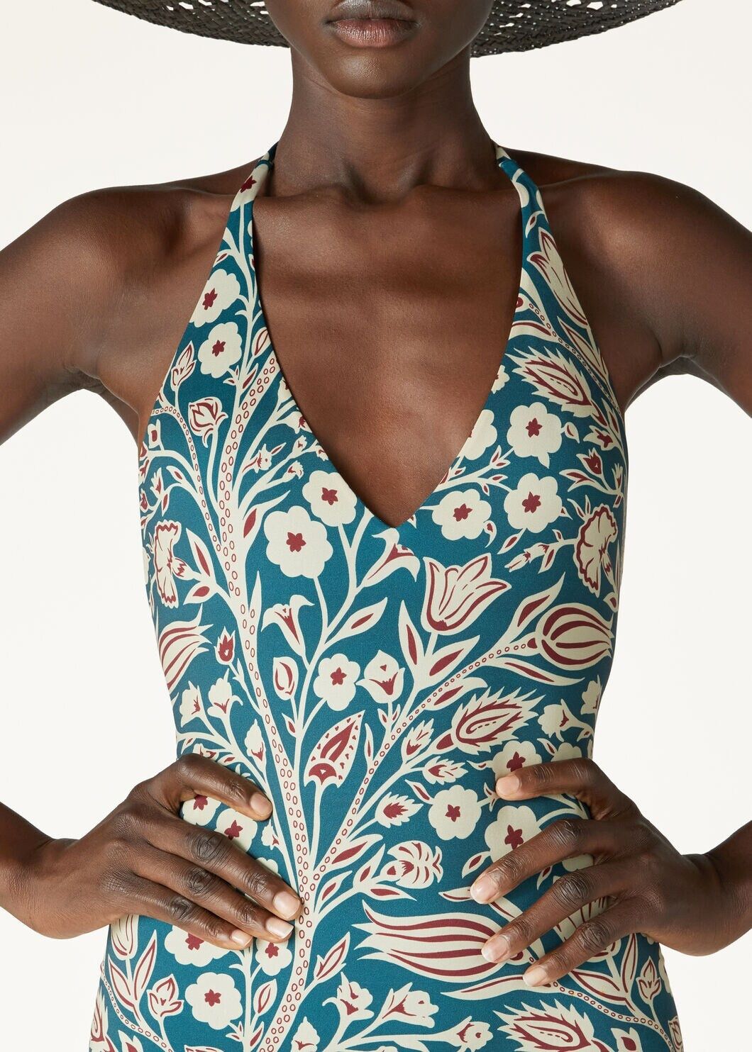 Loro Piana o1srvl11e0725 FAO1571 One-piece Swimsuit in Multicolor Size M / US 6-8 / IT 42-44 - 3 Thumbnail