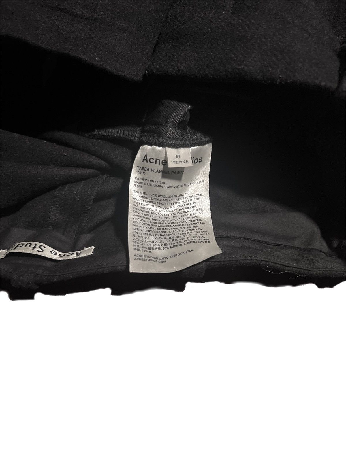 Acne Studios Acne Studios Wool Pants Size 30" / US 8 / IT 44 - 4 Thumbnail