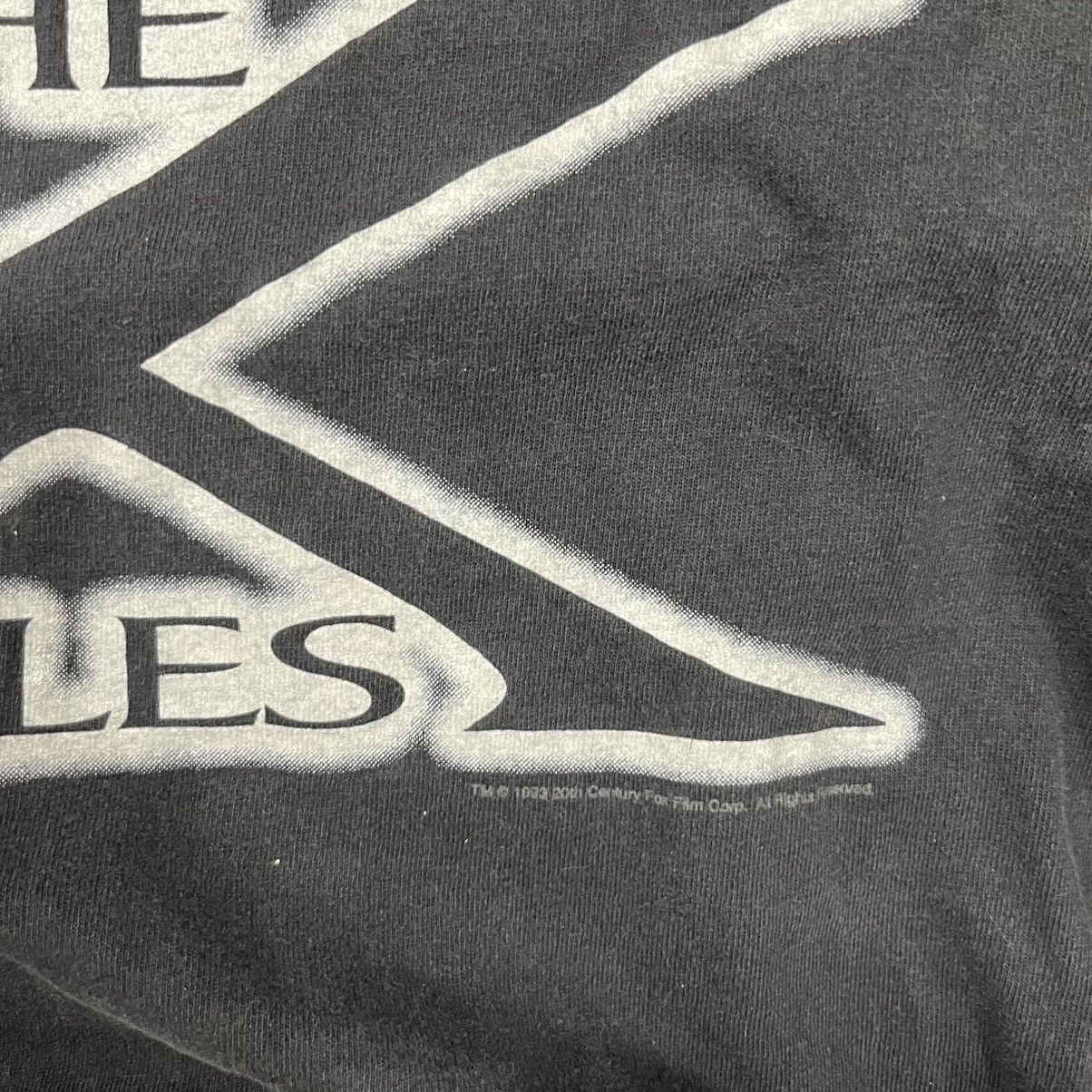 Hanes × Vintage VTG 90s X-Files Movie Promo Tee Size US XL / EU 56 / 4 - 3 Thumbnail