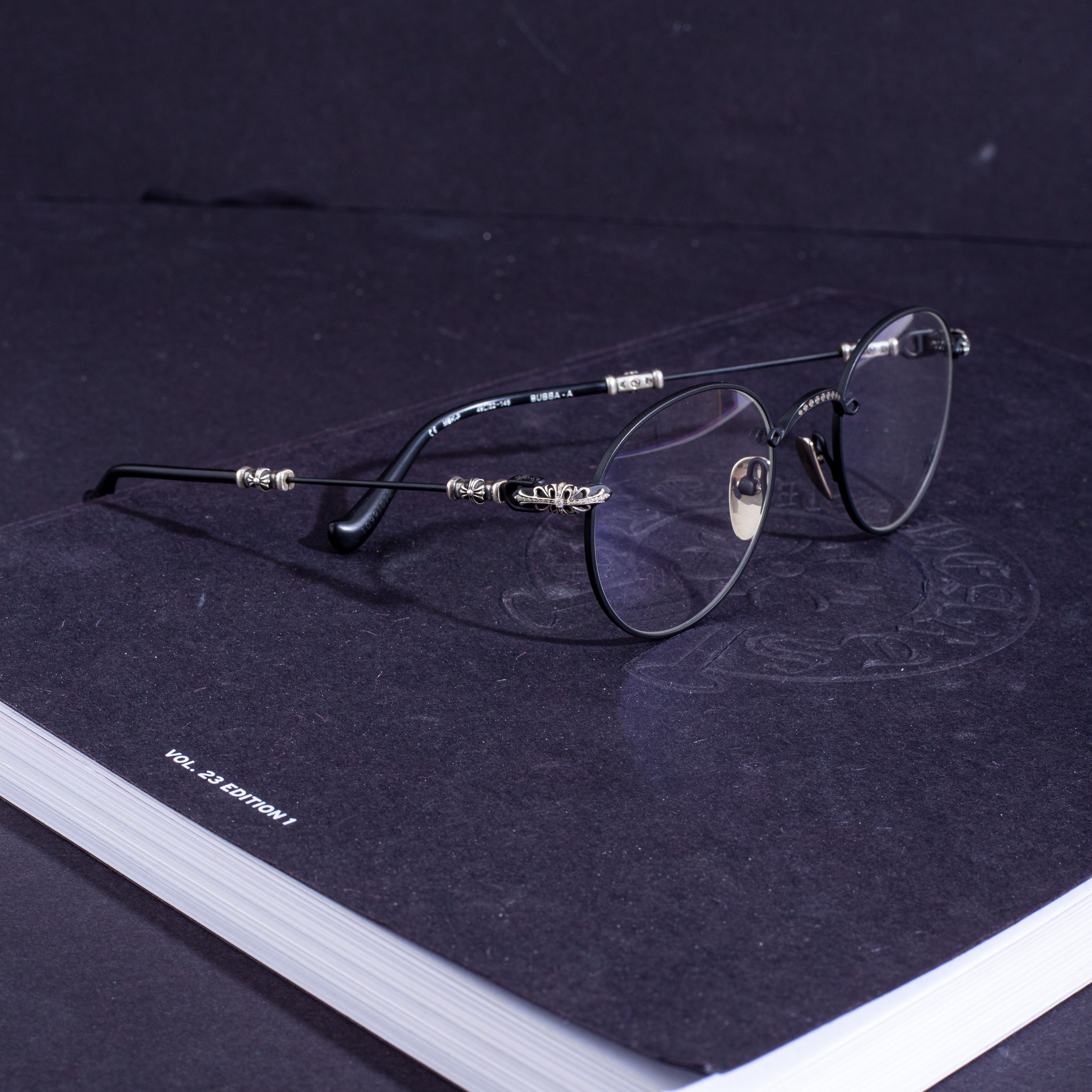 Chrome Hearts CHROME HEARTS BUBBA-A DIAMOND MATTE BLACK/PLASTIC Size ONE SIZE - 3 Thumbnail