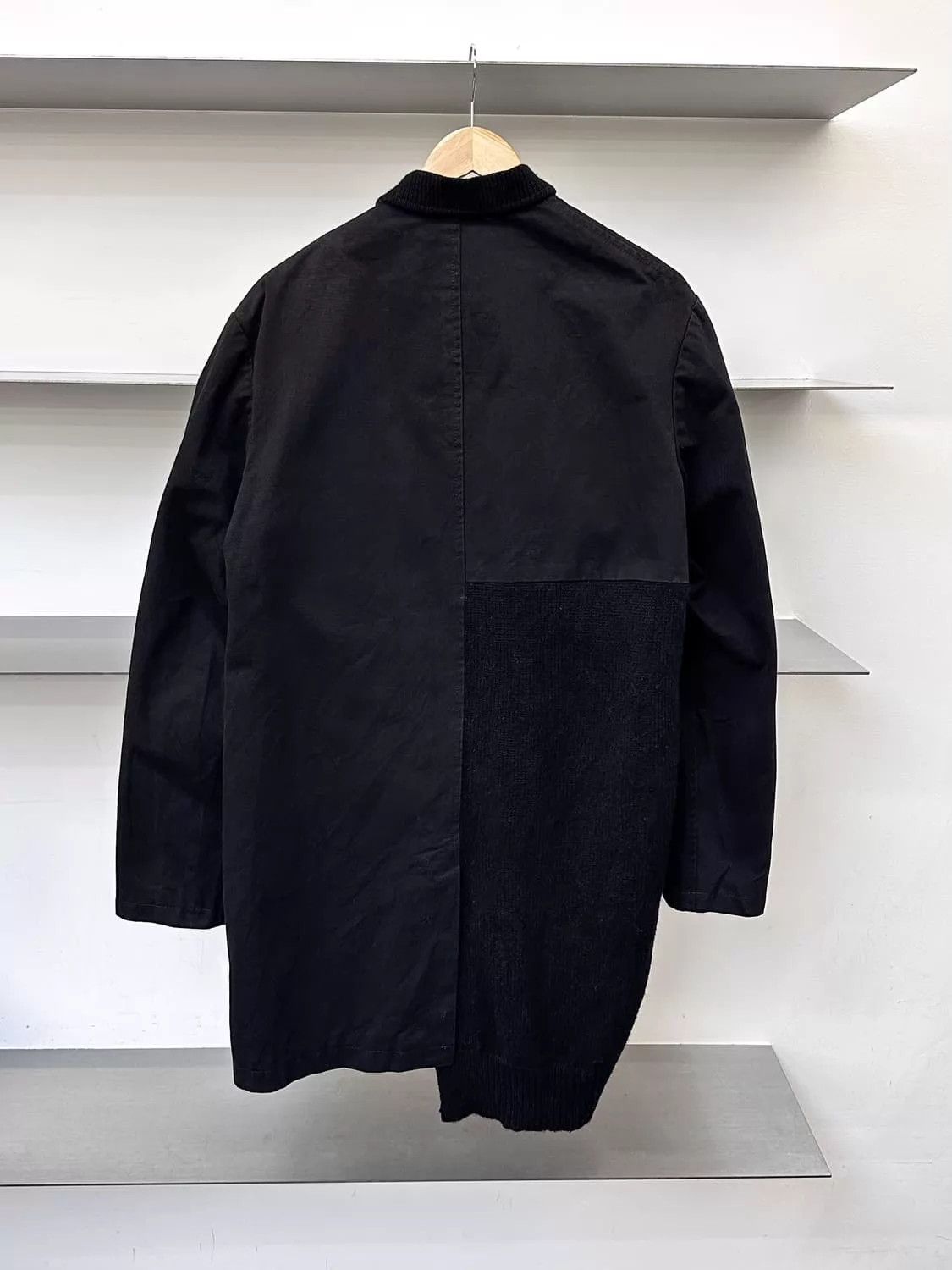 Yohji Yamamoto Yohji Yamamoto Vintage Unisex Paneled Coat 57B 47S 90L Size US M / EU 48-50 / 2 - 5 Thumbnail