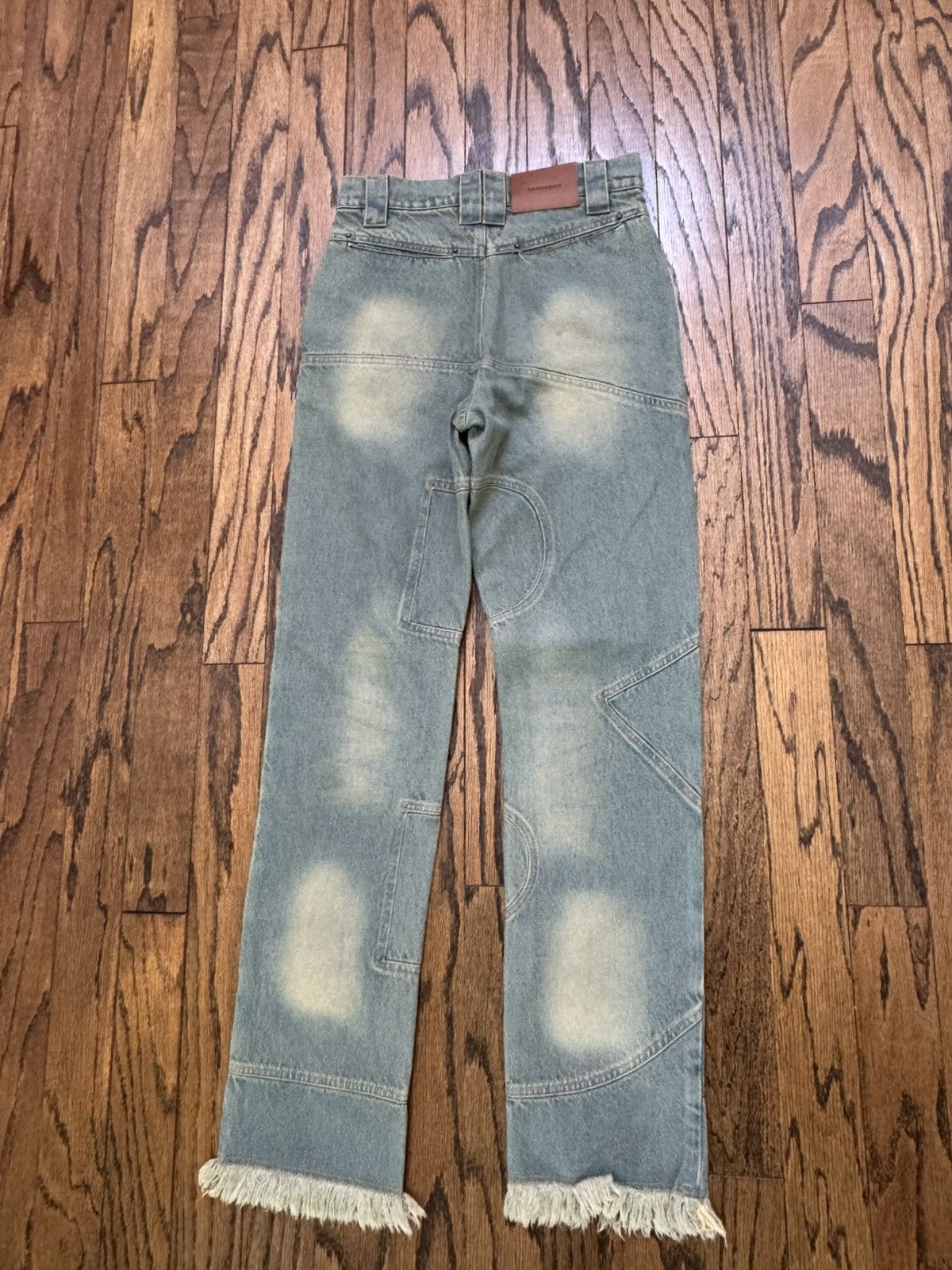 Barragan Barragan B Logo Jean Size 26" / US 2 / IT 38 - 4 Thumbnail