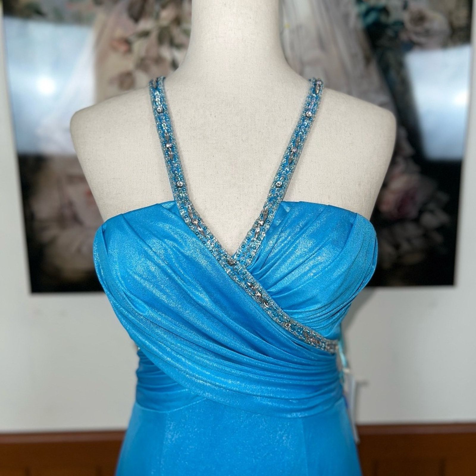 Other Stunning New Boutique Sample Pageant/Prom Gown! Size M / US 6-8 / IT 42-44 - 3 Thumbnail