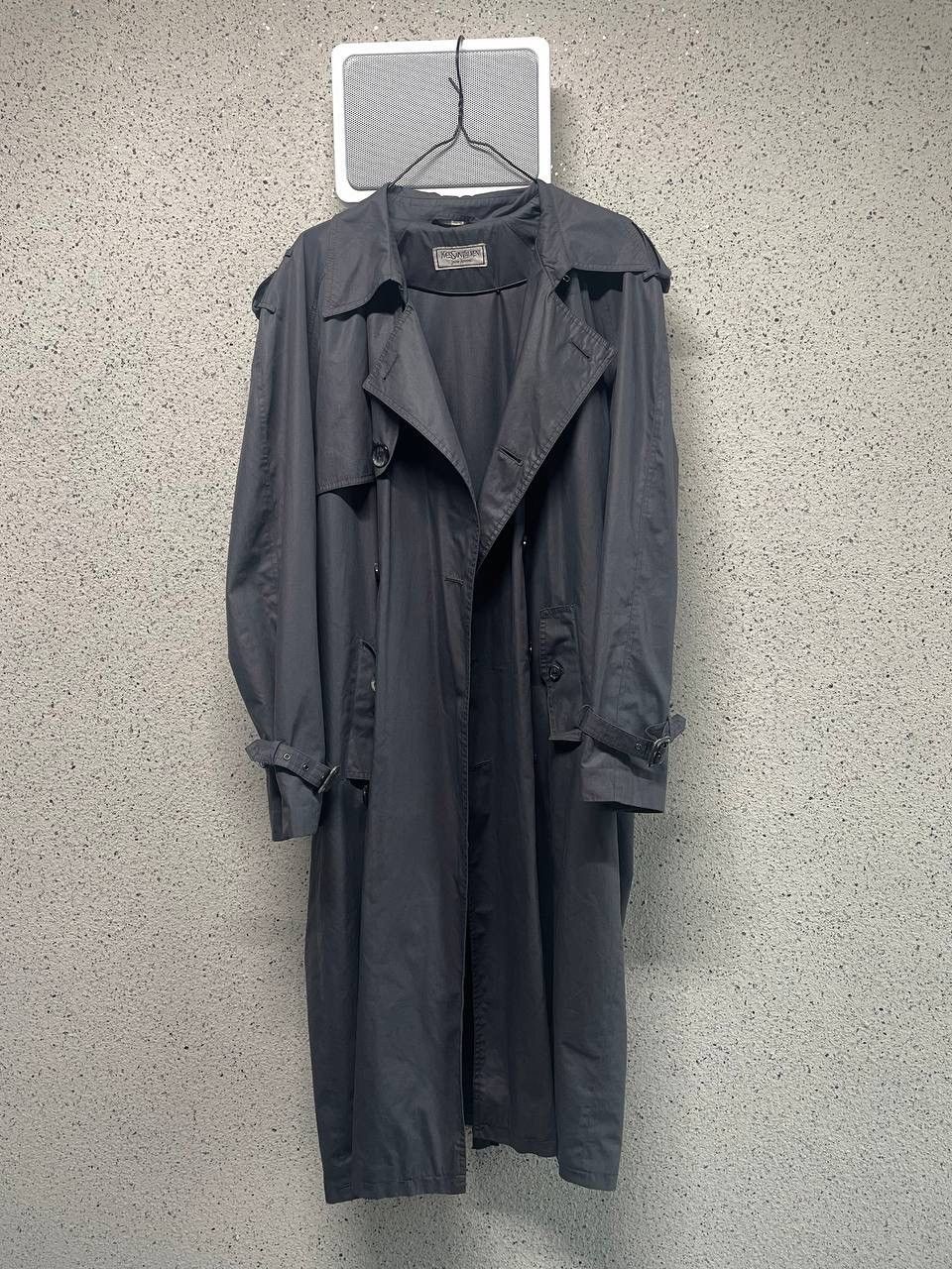 Yves Saint Laurent Vintage Yves Saint Laurent Rive Gauche Trench Coat Size US M / EU 48-50 / 2 - 1 Thumbnail