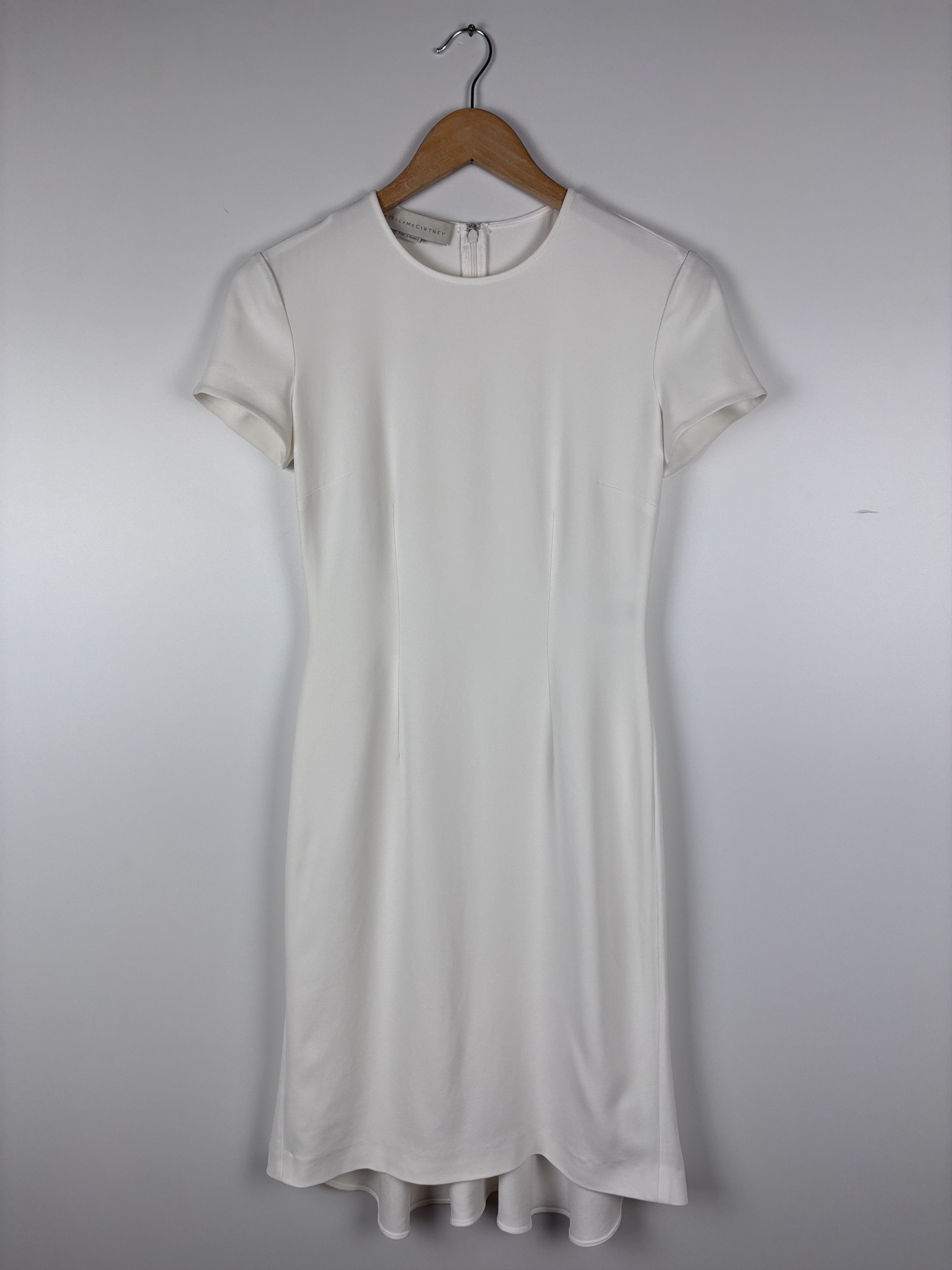 Stella McCartney Womens Stella McCartney Dress White Size 40 Size S / US 4 / IT 40 - 1 Thumbnail
