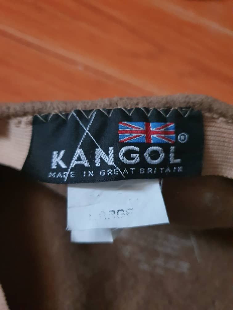 Kangol Kangol brown colour casual streetwear wear baretta hat Size ONE SIZE - 2 Thumbnail