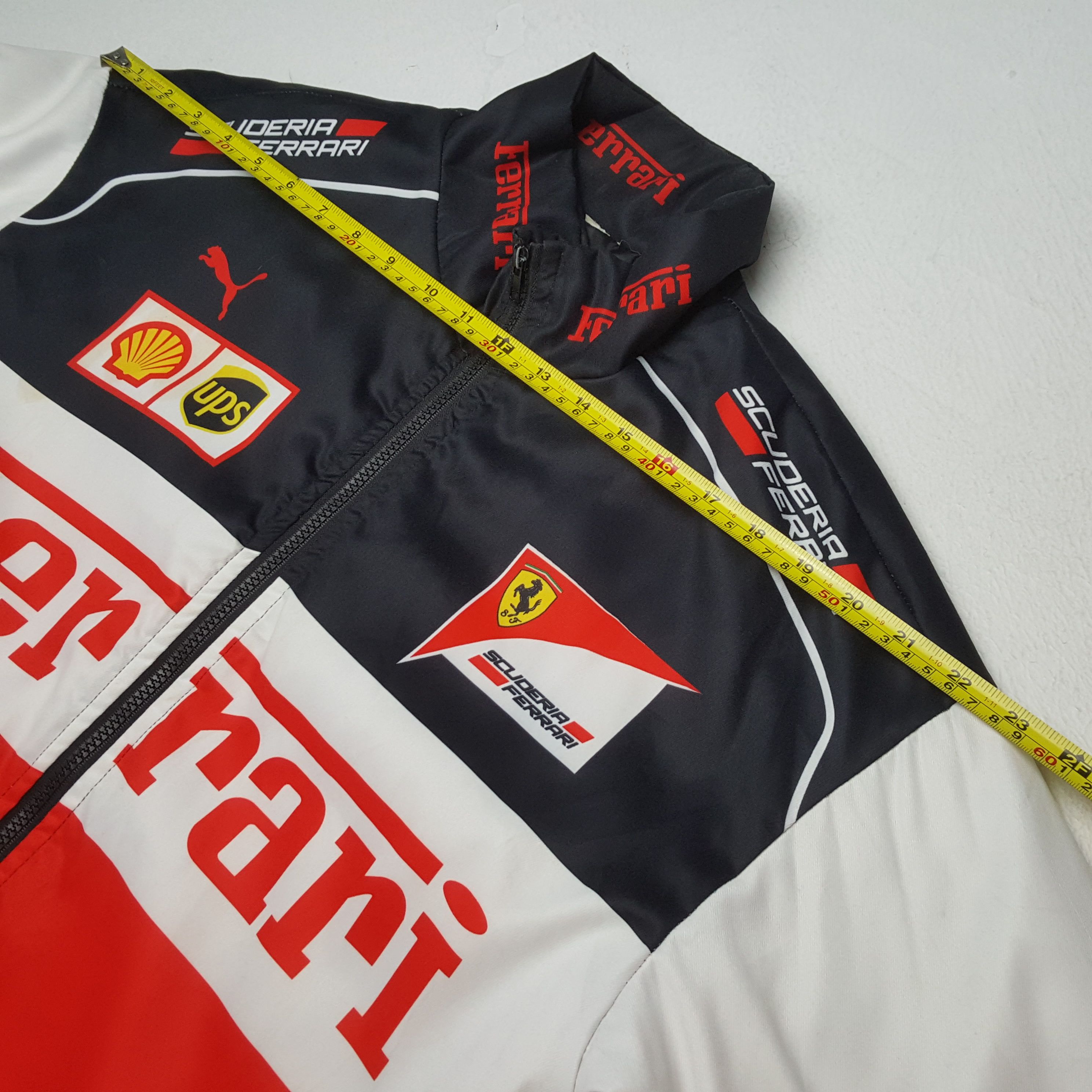 Ferrari × Puma × Vintage Vintage FERRARI PUMA SHELL Formula One Racing Team Jacket Size US L / EU 52-54 / 3 - 5 Thumbnail