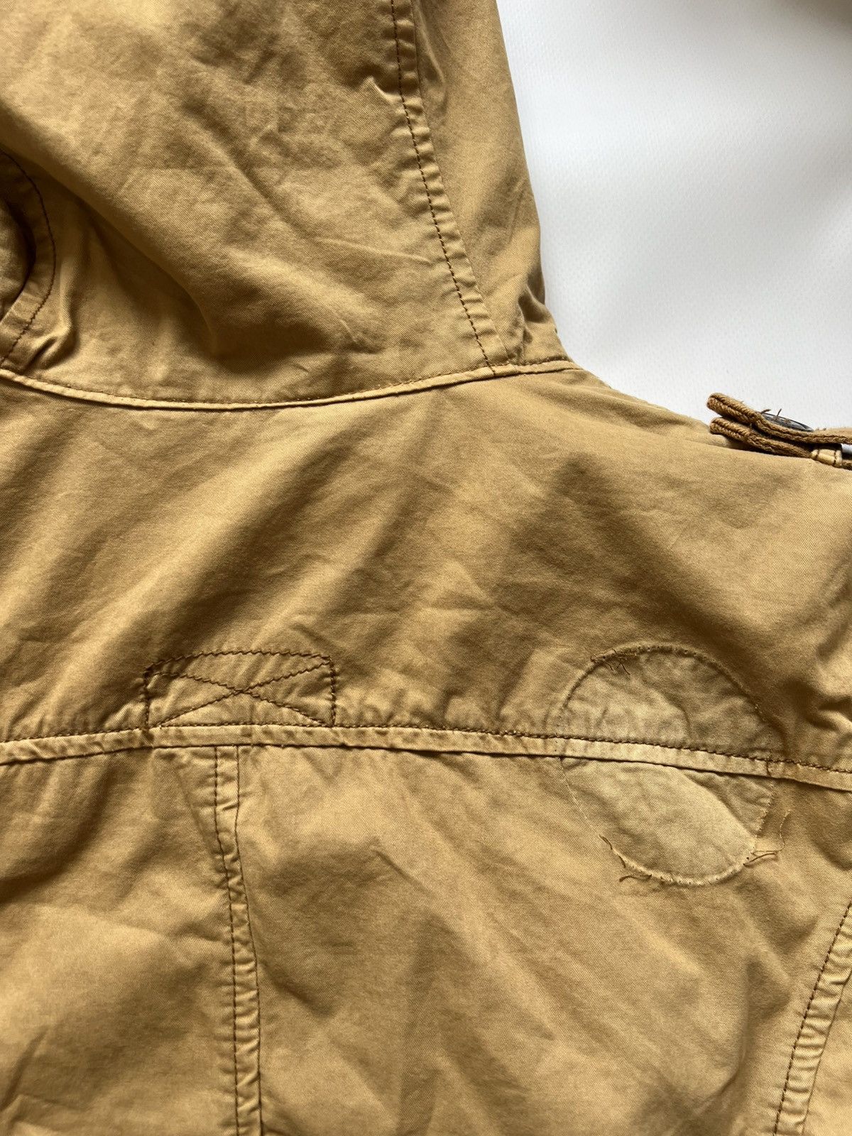 khujo Khujo Beige Brown Military Multipocket Jacket Size US M / EU 48-50 / 2 - 15 Thumbnail