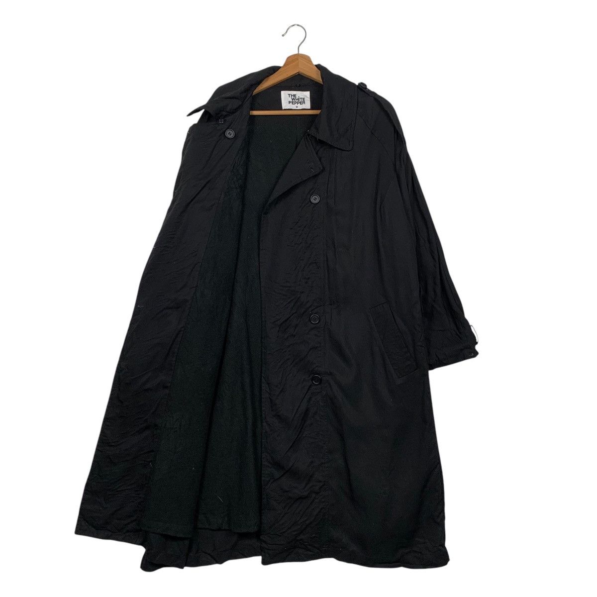 Japanese Brand The White Pepper Double Breasted Overcoat Size US M / EU 48-50 / 2 - 10 Thumbnail