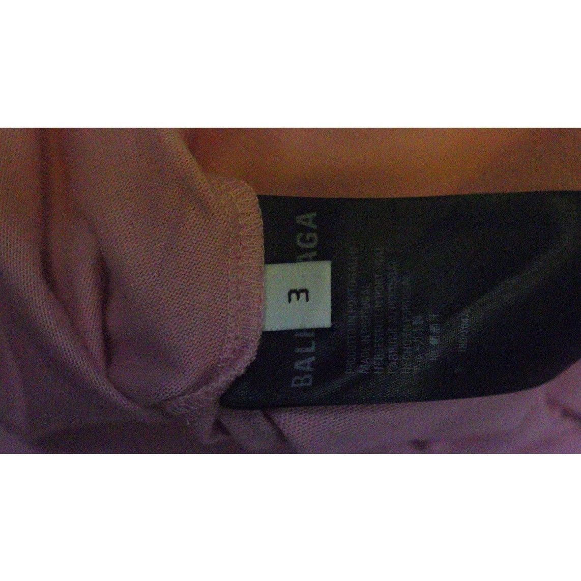 Balenciaga o1rshd1 Worn Out T-Shirt BEBE Vintage T-Shirt in Pink Size US L / EU 52-54 / 3 - 9 Thumbnail