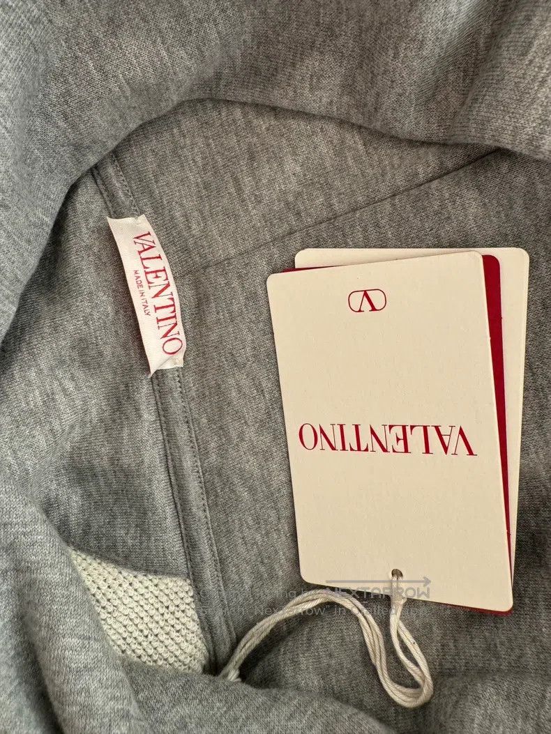 Valentino Valentino Grey hooded sweatshirt Size US L / EU 52-54 / 3 - 4 Thumbnail