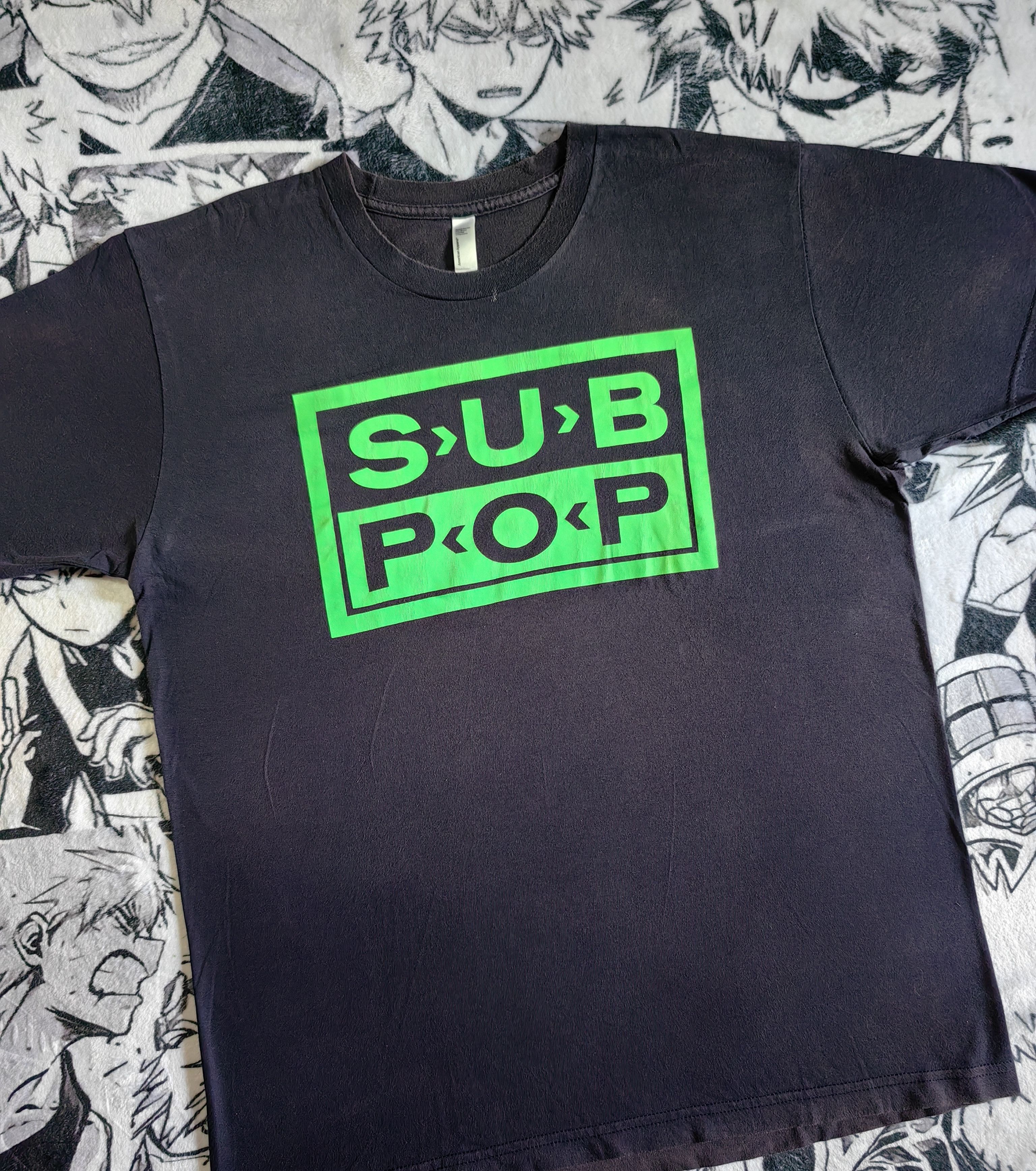 American Apparel Sub Pop Shirt Size US L / EU 52-54 / 3 - 1 Thumbnail