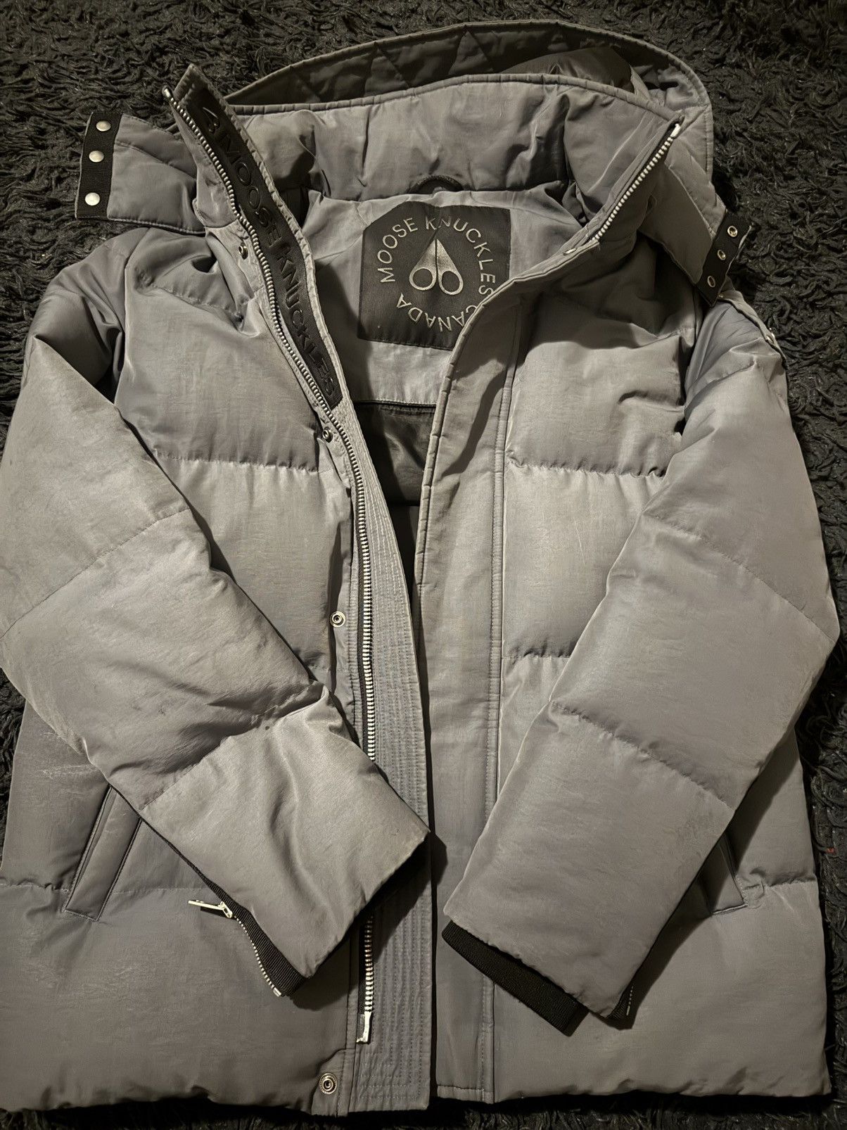 Moose Knuckles Moose Knuckle Grey Jacket 3q Size US M / EU 48-50 / 2 - 1 Thumbnail