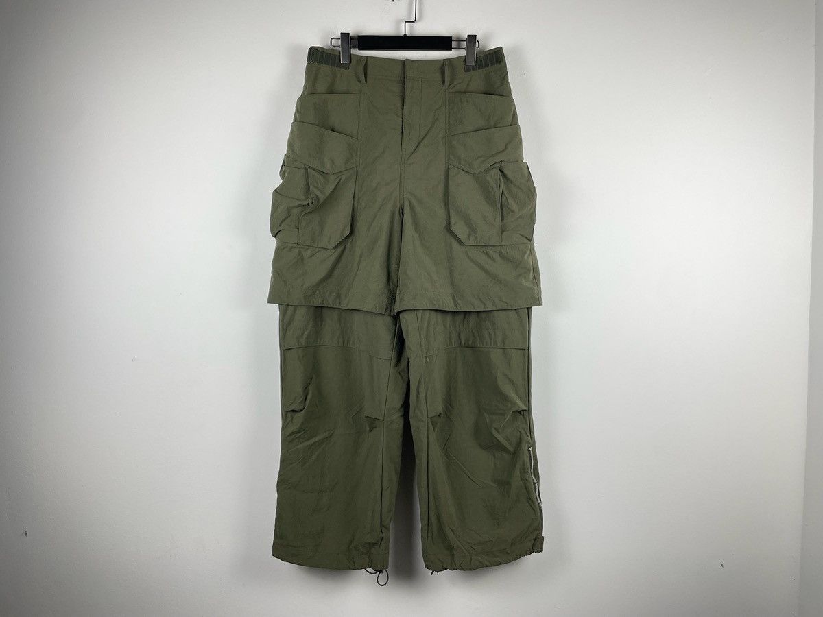 Juun.J Juun. J 2in-1 Layered Cargo Trousers Size US 32 / EU 48 - 7 Thumbnail